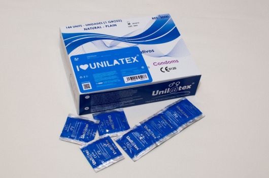 Классические презервативы Unilatex Natural Plain - 144 шт. - Unilatex - купить с доставкой в Барнауле