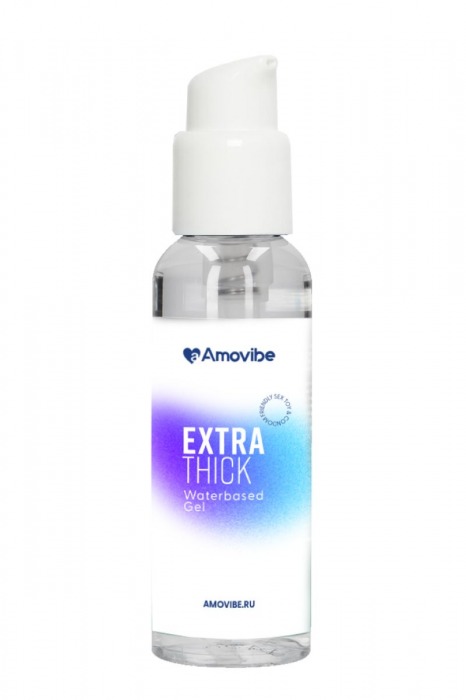 Гель на водной основе Extra Thick - 100 мл. - Amovibe - купить с доставкой в Барнауле