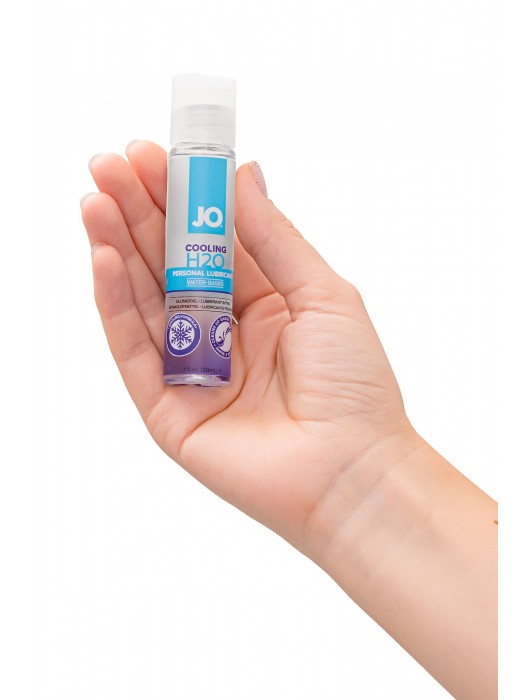 Охлаждающий лубрикант на водной основе JO H2O COOLING - 30 мл. - System JO - купить с доставкой в Барнауле