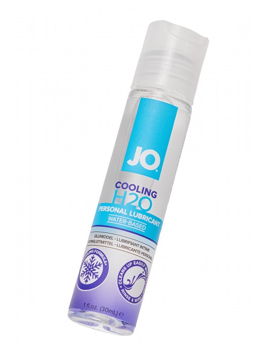Охлаждающий лубрикант на водной основе JO H2O COOLING - 30 мл. - System JO - купить с доставкой в Барнауле