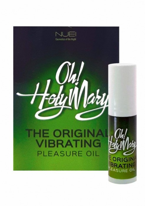 Масло унисекс с эффектом вибрации Oh! Holy Mary - 6 мл. - Nuei cosmetics - купить с доставкой в Барнауле