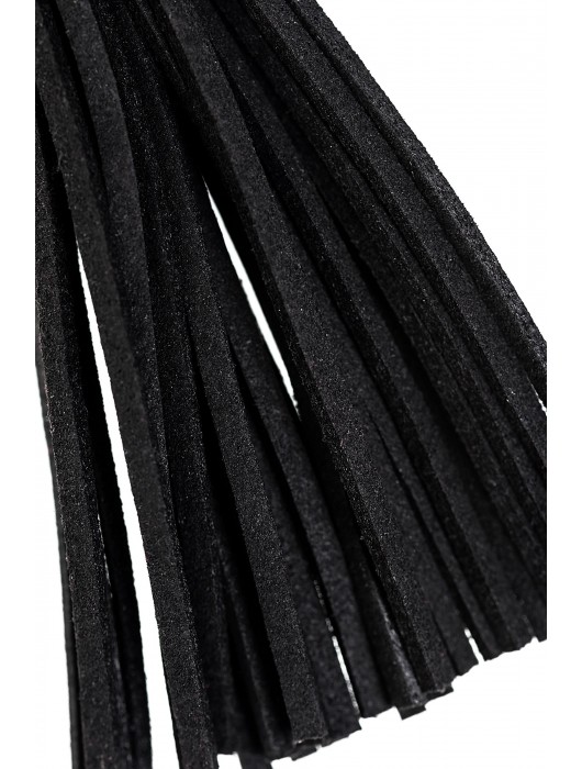 Зажимы на соски «Прищепки» с черными кисточками из замши - Pecado - купить с доставкой в Барнауле