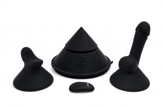Конусный вибромассажер Cowgirl Cone с 2 насадками - CowGirl - купить с доставкой в Барнауле