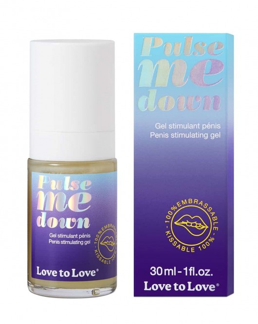 Стимулирующий гель для пениса Pulse Me Down - 30 мл. - Love to Love - купить с доставкой в Барнауле