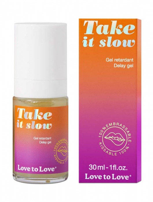 Пролонгирующий гель для мужчин Take It Slow - 30 мл. - Love to Love - купить с доставкой в Барнауле
