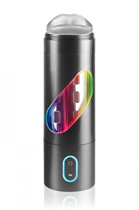 Перезаряжаемый мастурбатор-ротик Extreme Toyz Rechargeable Roto-Bator Mouth - Pipedream - в Барнауле купить с доставкой