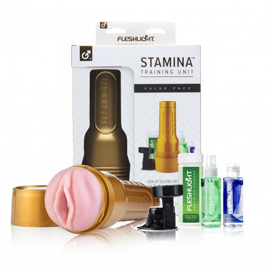 Набор для мастурбации Fleshlight Stamina Training Unit - Fleshlight - в Барнауле купить с доставкой