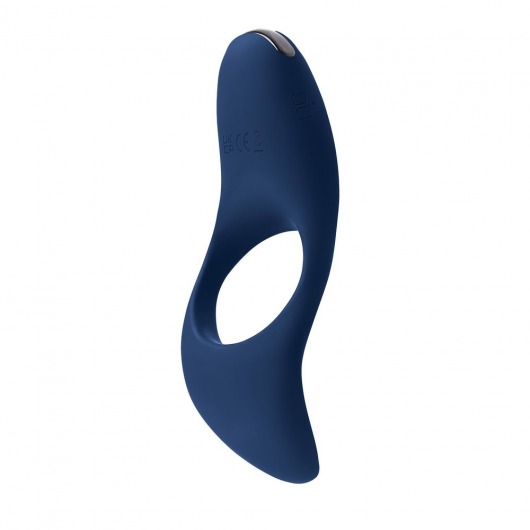 Синее эрекционное виброкольцо Cup ’Em - Zero Tolerance - в Барнауле купить с доставкой