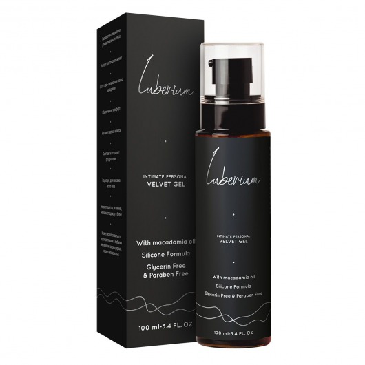 Интимный гель на силиконовой основе с маслом макадамии Luberium Velvel Gel - 100 мл. - Luberium - купить с доставкой в Барнауле