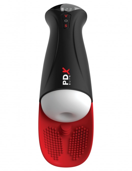 Мастурбатор в колбе с вибрацией Fuck-O-Matic Pro XL - Pipedream - в Барнауле купить с доставкой