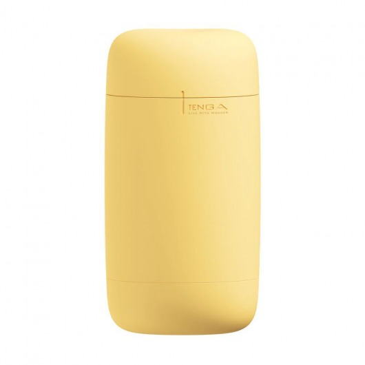 Желтый мастурбатор Tenga Puffy - Tenga - в Барнауле купить с доставкой