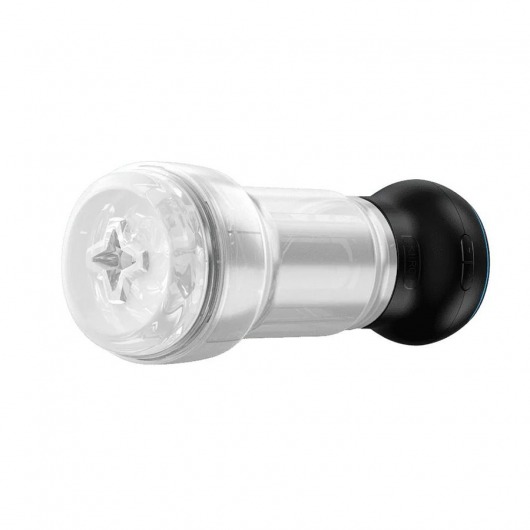 Набор PowerBlow   Feel Pocket Stroker Crystal: мастурбатор и интерактивная насадка - Kiiroo - в Барнауле купить с доставкой