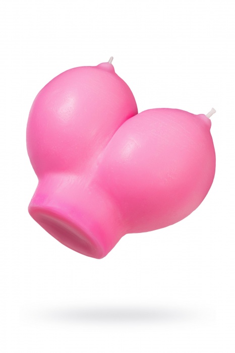 Розовая свеча «Сиськи» - 150 гр. - Pecado - купить с доставкой в Барнауле