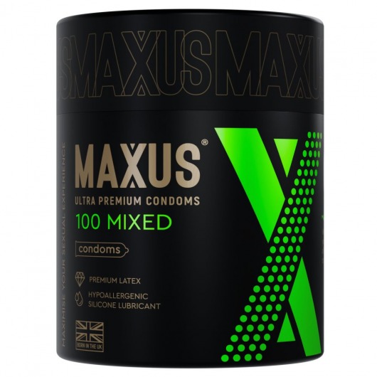 Презервативы MAXUS Mixed - 100 шт. - Maxus - купить с доставкой в Барнауле