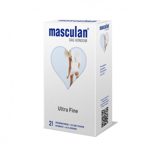 Особо тонкие презервативы Masculan Ultra Fine - 21 шт. - Masculan - купить с доставкой в Барнауле