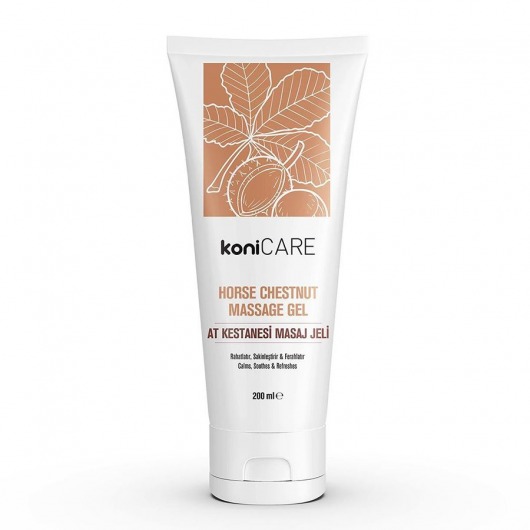 Расслабляющий массажный гель Konicare Horse Chestnut Massage Gel - 200 мл. - KoniCARE - купить с доставкой в Барнауле