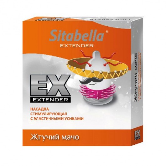 Стимулирующая насадка Sitabella Extender  Жгучий мачо - Sitabella - купить с доставкой в Барнауле