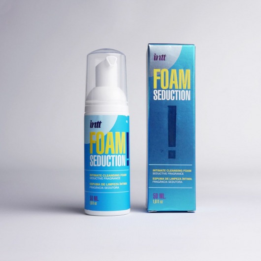 Очищающая пенка для тела Foam Seduction - 50 мл. - INTT - купить с доставкой в Барнауле