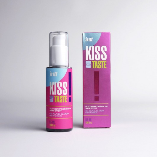 Массажный гель для тела Kiss and Taste - 55 мл. - INTT - купить с доставкой в Барнауле