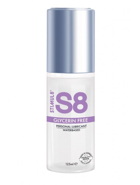 Лубрикант на водной основе S8 Glycerin Free без глицерина - 125 мл. - Stimul8 - купить с доставкой в Барнауле
