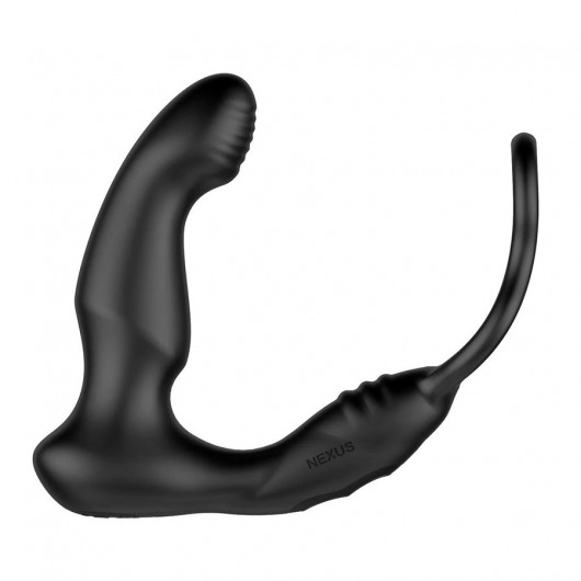 Черный двухмоторный массажер простаты Nexus Simul8 Wave Edition - Nexus Range - в Барнауле купить с доставкой