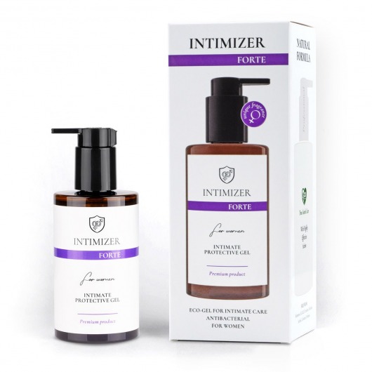 Женский антибактериальный эко-гель для интимного ухода Intimizer Forte - 250 мл. - Intimizer - купить с доставкой в Барнауле
