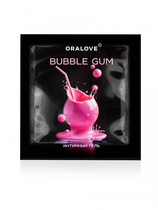 Саше съедобной оральной смазки OraLove с ароматом бабл-гам - 3 гр. - Биоритм - купить с доставкой в Барнауле
