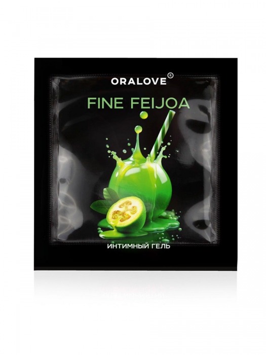 Саше съедобной оральной смазки OraLove с ароматом фейхоа - 3 гр. - Биоритм - купить с доставкой в Барнауле