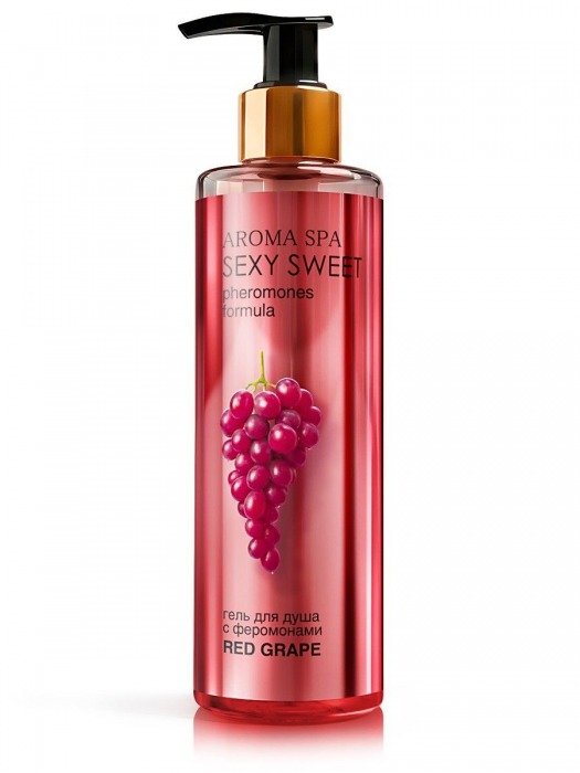 Гель для душа с феромонами и ароматом винограда Red Grape - 200 мл. -  - Магазин феромонов в Барнауле