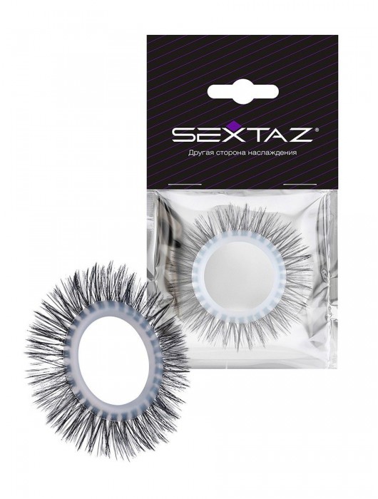 Круглое эрекционное кольцо с длинными «ресничками» - Sextaz - в Барнауле купить с доставкой