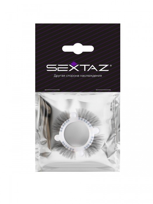 Эластичное кольцо с «ресничками» и 4 шариками - Sextaz - в Барнауле купить с доставкой