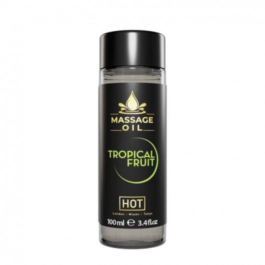 Массажное масло c ароматом тропических фруктов Massage Oil - 100 мл. - HOT - купить с доставкой в Барнауле