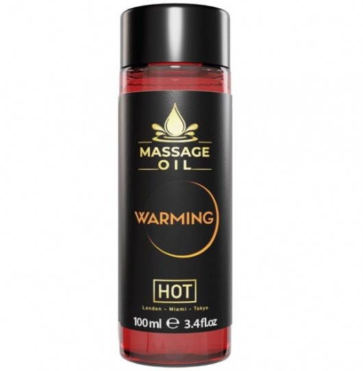Массажное масло с согревающим эффектом Massage Oil Warming - 100 мл. - HOT - купить с доставкой в Барнауле