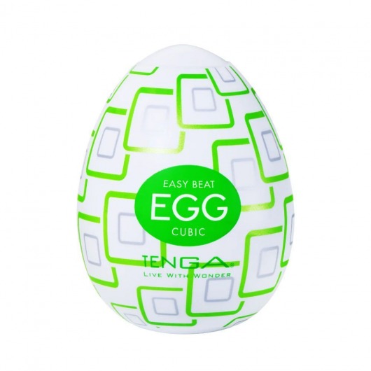 Мастурбатор-яйцо Tenga Egg Cubic - Tenga - в Барнауле купить с доставкой