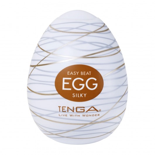 Мастурбатор-яйцо Tenga Egg Silky - Tenga - в Барнауле купить с доставкой