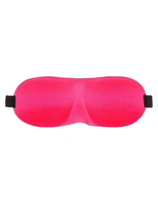 Розовая глухая маска на резинке - Sitabella - купить с доставкой в Барнауле