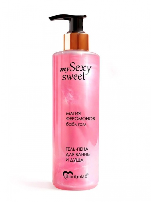 Гель-пена для ванны и душа Sexy Sweet с феромонами и ароматом бабл-гам - 200 мл. -  - Магазин феромонов в Барнауле