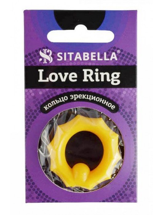 Цветное эрекционное кольцо Love Ring - Sitabella - в Барнауле купить с доставкой