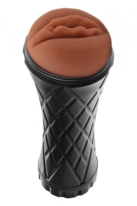 Коричневый мастурбатор-вагина Marly - Dream Toys - в Барнауле купить с доставкой