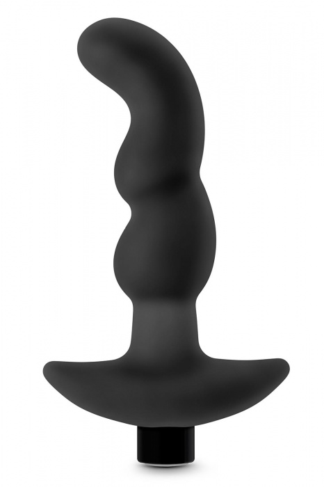 Черный вибромассажер простаты Prostate Massager 03 - 15,2 см. - Blush Novelties - в Барнауле купить с доставкой