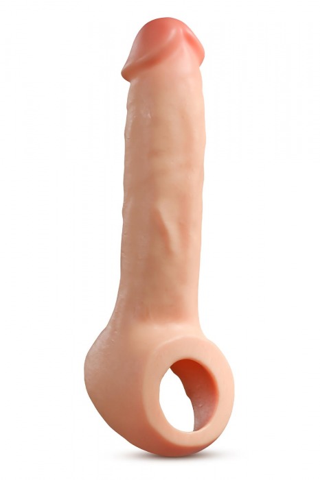 Телесная насадка-удлинитель Thrive 8.75 Inch Realistic Penis Extender Sleeve - 22,2 см. - Blush Novelties - в Барнауле купить с доставкой