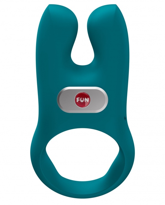 Зеленое эрекционное виброкольцо Nos - Fun Factory - в Барнауле купить с доставкой