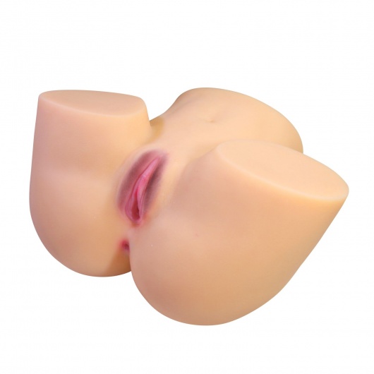 Телесный мастурбатор Liora с 2 любовными тоннелями - Baile - в Барнауле купить с доставкой