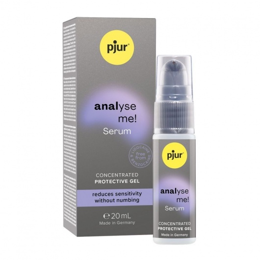 Расслабляющая анальная сыворотка pjur Analyse Me Serum - 20 мл. - Pjur - купить с доставкой в Барнауле