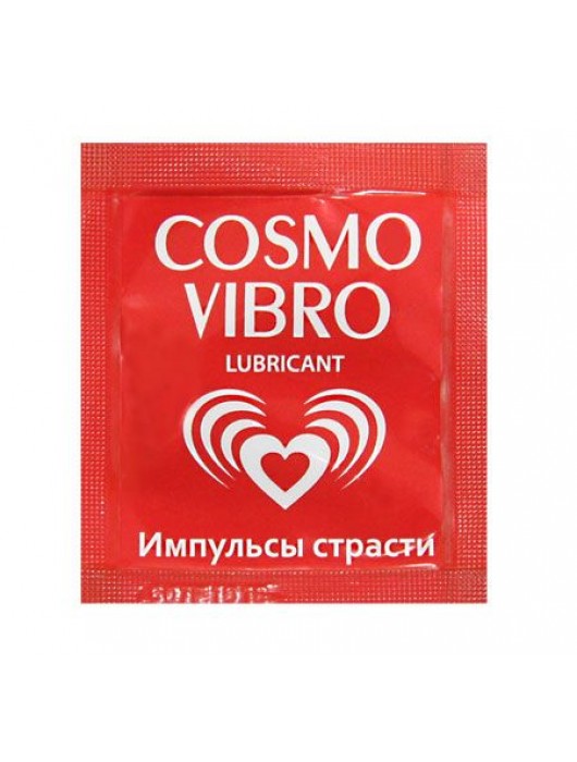 Пробник женского стимулирующего лубриканта на силиконовой основе Cosmo Vibro - 3 гр. - Биоритм - купить с доставкой в Барнауле