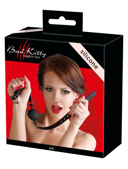 Средний силиконовый кляп-шар на регулируемых ремешках - Orion - купить с доставкой в Барнауле