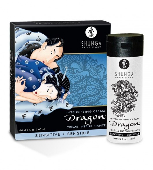 Интимный мужской крем SHUNGA DRAGON SENSITIVE - 60 мл. - Shunga - купить с доставкой в Барнауле