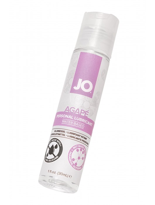 Лубрикант на водной основе для женщин JO AGAPE ORIGINAL - 30 мл. - System JO - купить с доставкой в Барнауле
