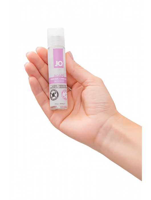 Лубрикант на водной основе для женщин JO AGAPE ORIGINAL - 30 мл. - System JO - купить с доставкой в Барнауле