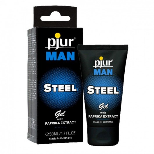 Эрекционный гель для пениса pjur MAN Steel Gel - 50 мл. - Pjur - купить с доставкой в Барнауле